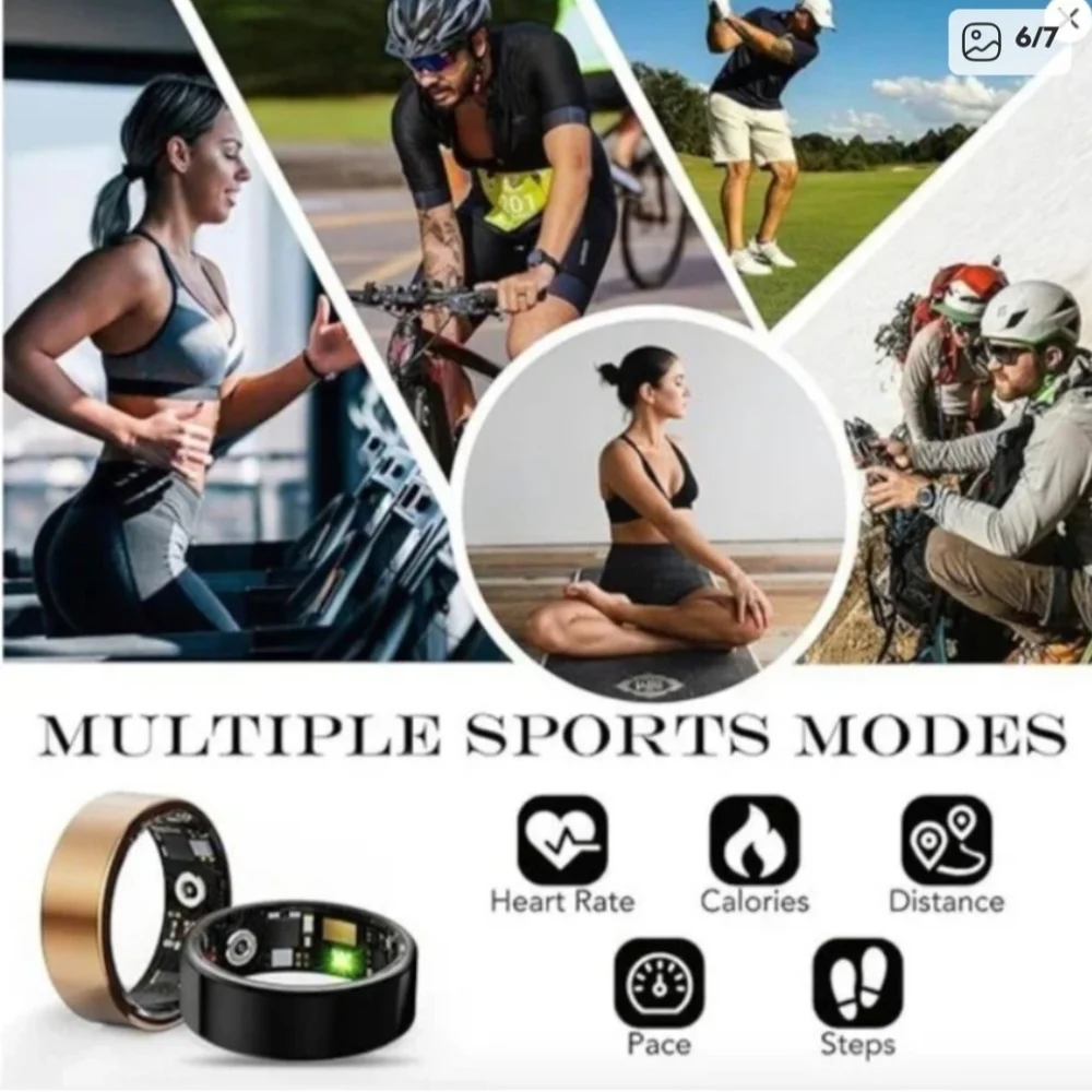 Smart Ring - Silver, Size 12